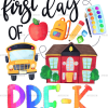 1st Day Of Pre-K DTF Transfer