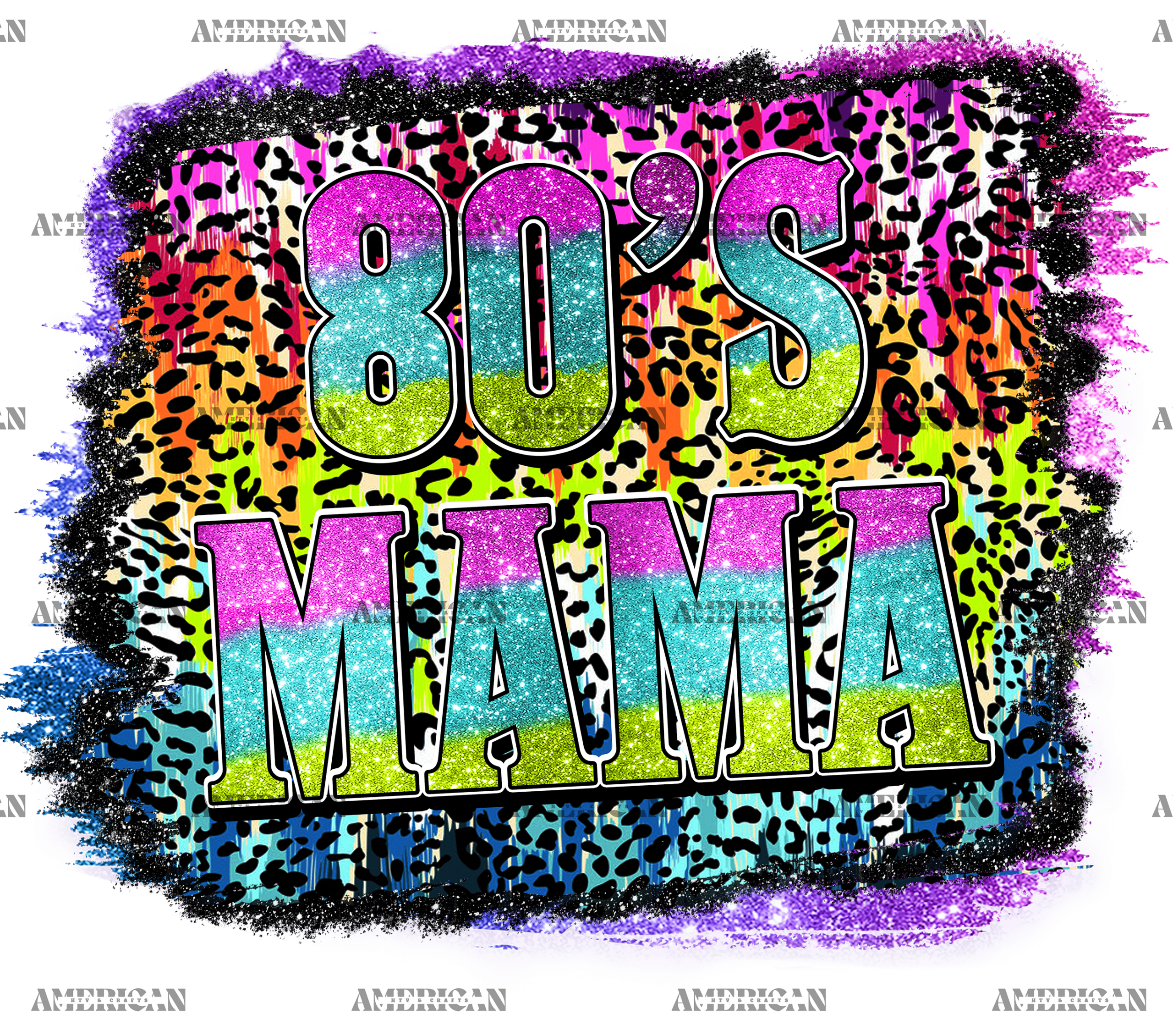80's Mama DTF Transfer