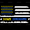 American Flag Down Syndrome-6 DTF Transfer