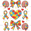 Autism Awareness-12 DTF Transfer