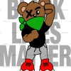 BLM Bear DTF Transfer