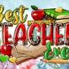 Best Teacher Ever-1 UV DTF Transfer
