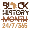 Black History Month-5 DTF Transfer