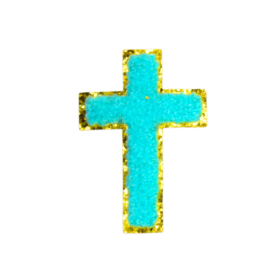 Alternative view of Cross Patch (Small/Chenille)