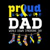 Down Syndrome Dad DTF Transfer