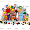 Dr. Seuss Friends-1 DTF Transfer