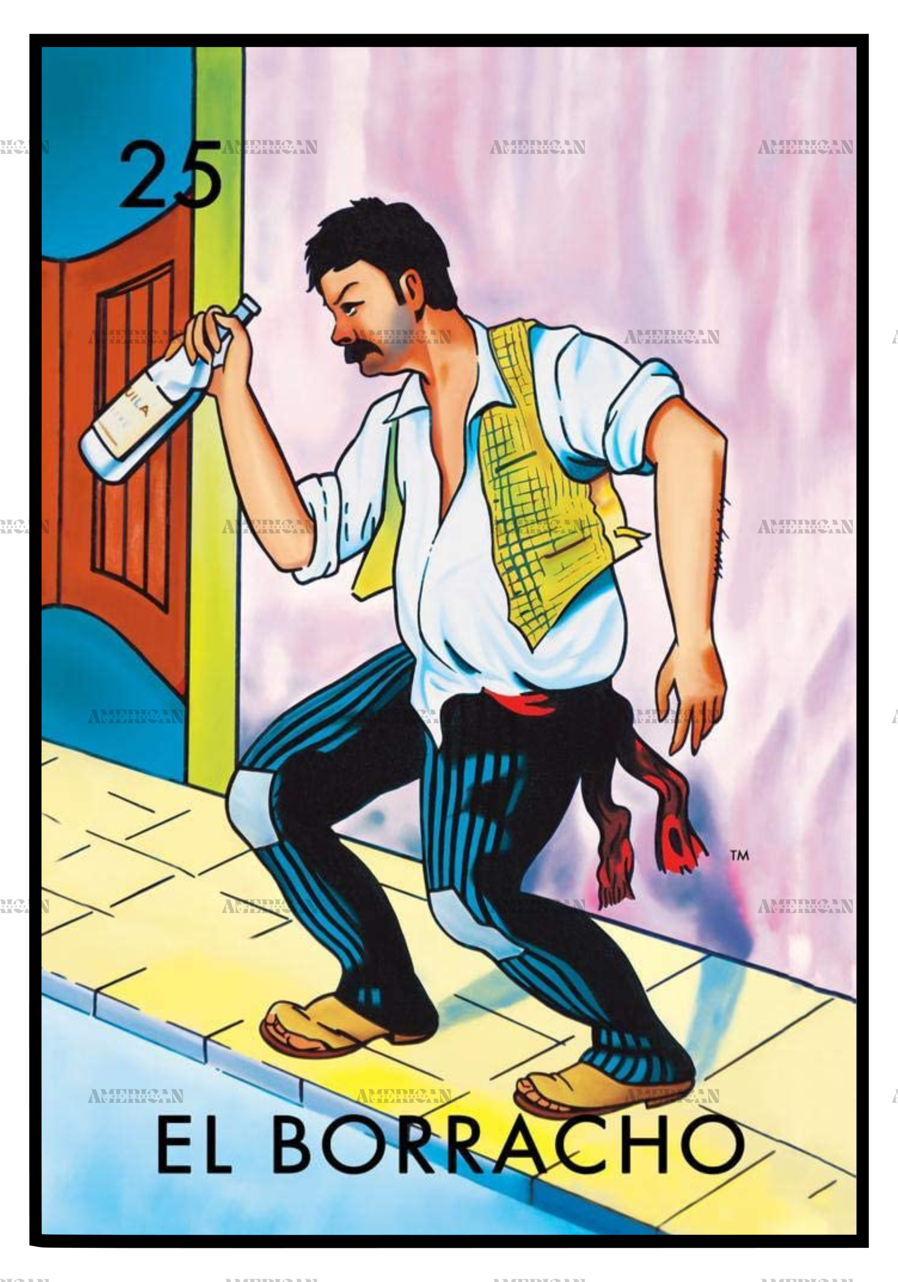 El Borracho Dtf Transfer