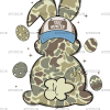 Easter Egg Hunter DTF Transfer
