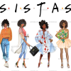 Educated Melanin Sistas DTF Transfer