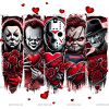 Halloween Valentine-2 DTF Transfer