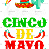 Happy Cinco De Mayo DTF Transfer
