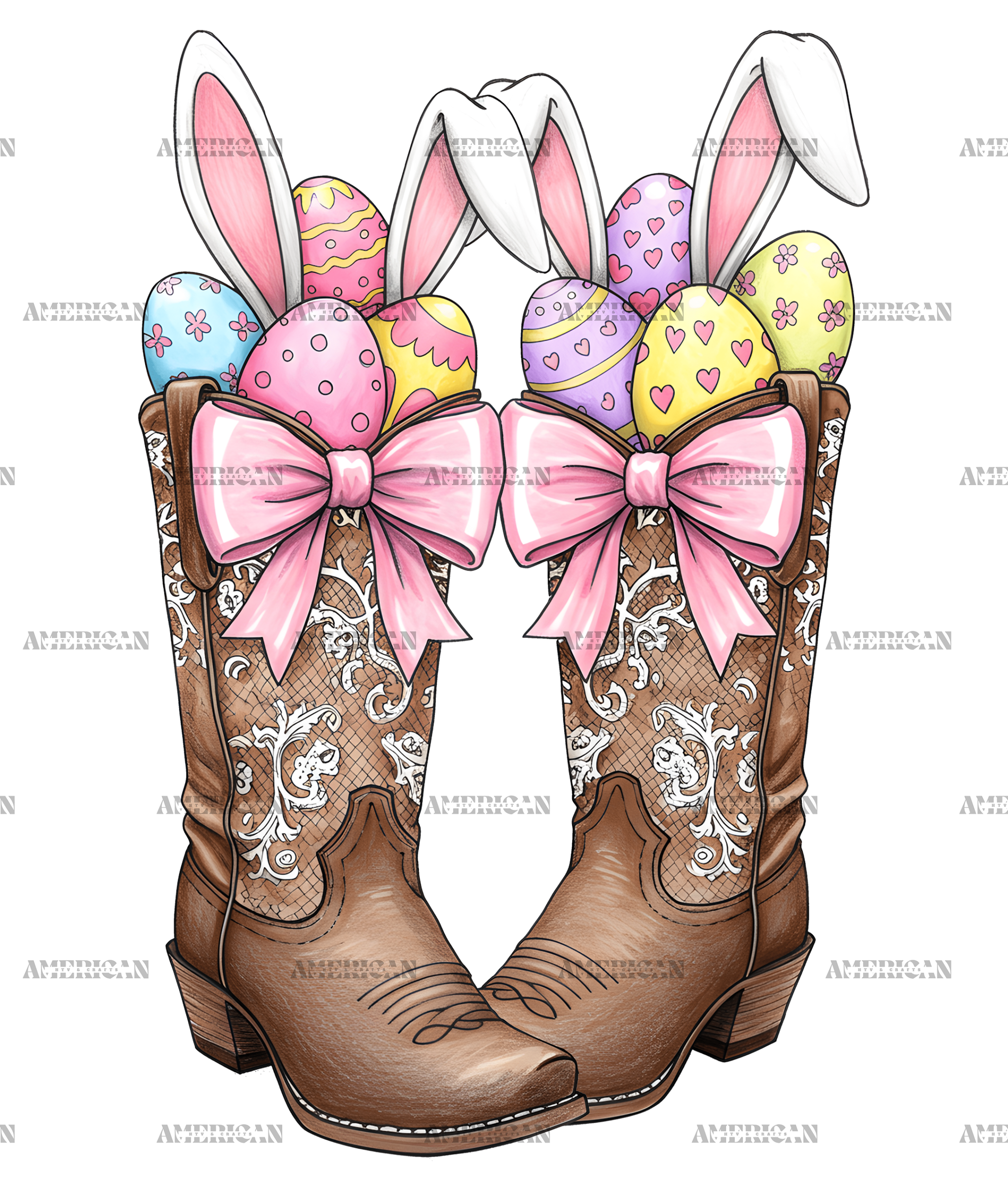 Howdy-Easter-1 DTF Transfer