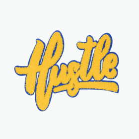 Alternative view of Hustle Patch (Large/Chenille)