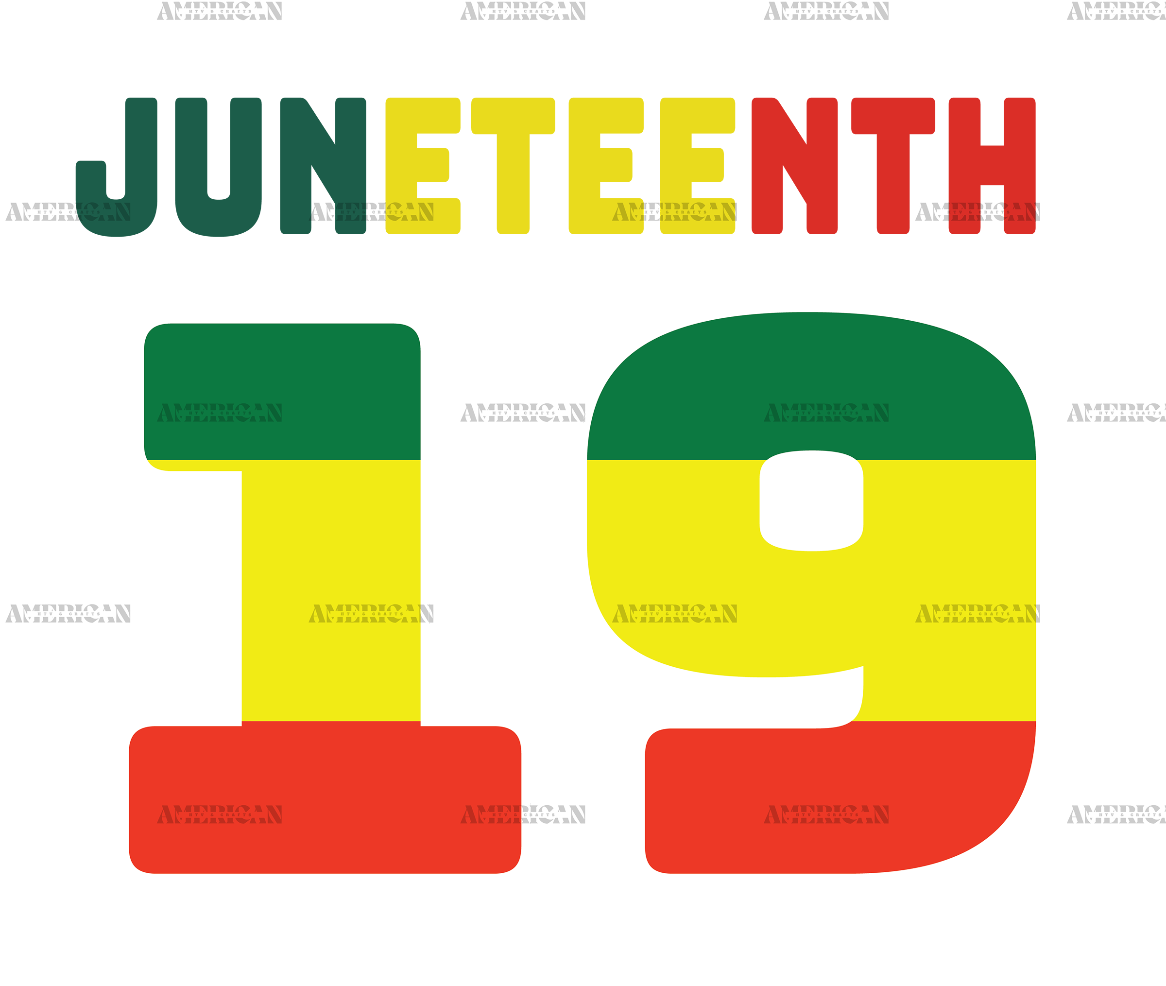 Juneteenth 19-2 DTF Transfer