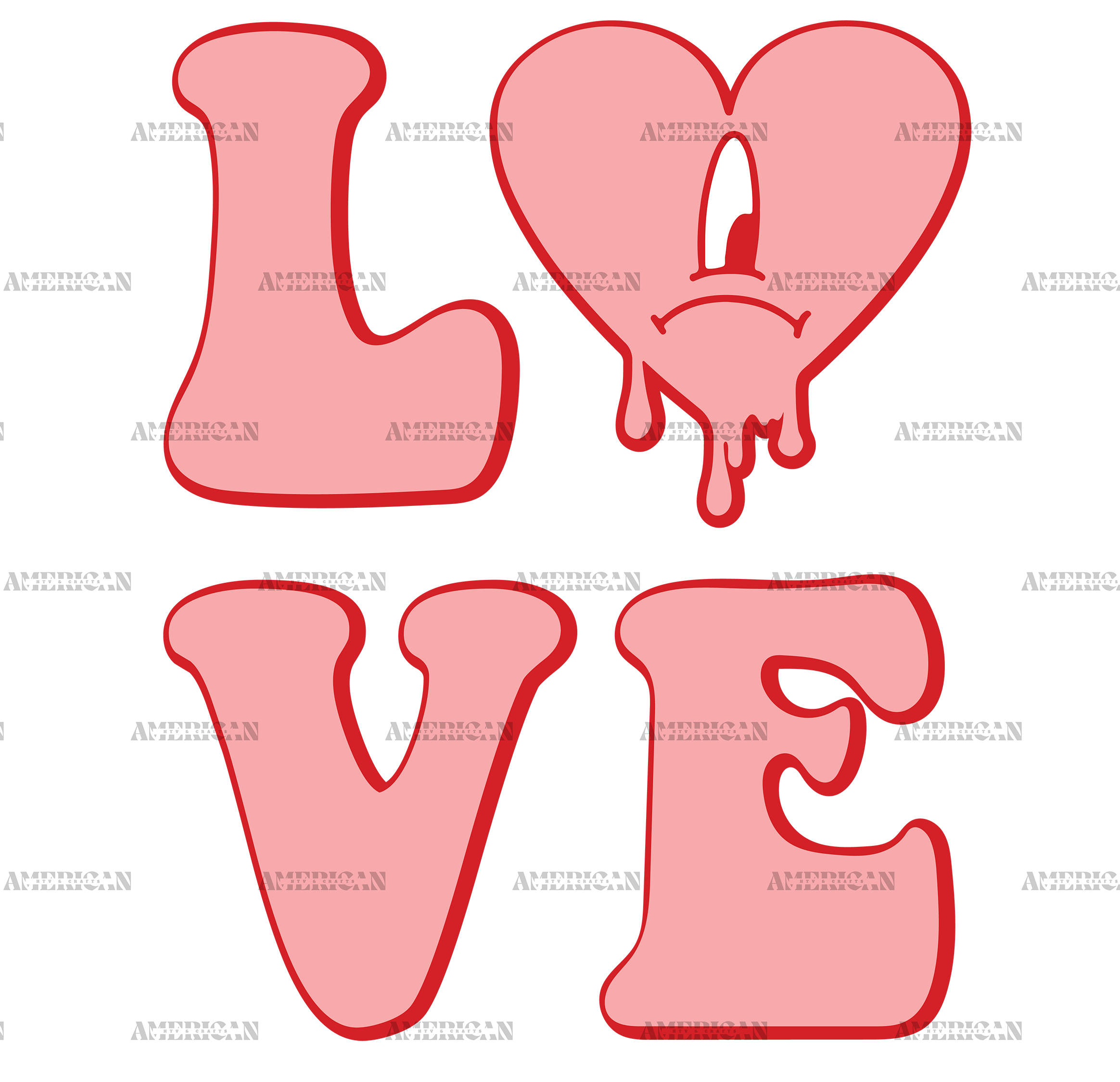 Love Bad Bunny DTF Transfer
