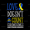 Love Doesnt Count Chromosomes DTF Transfer