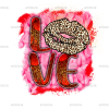 Love Leapord Lips DTF Transfer