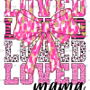 Loved Mama Bow DTF Transfer