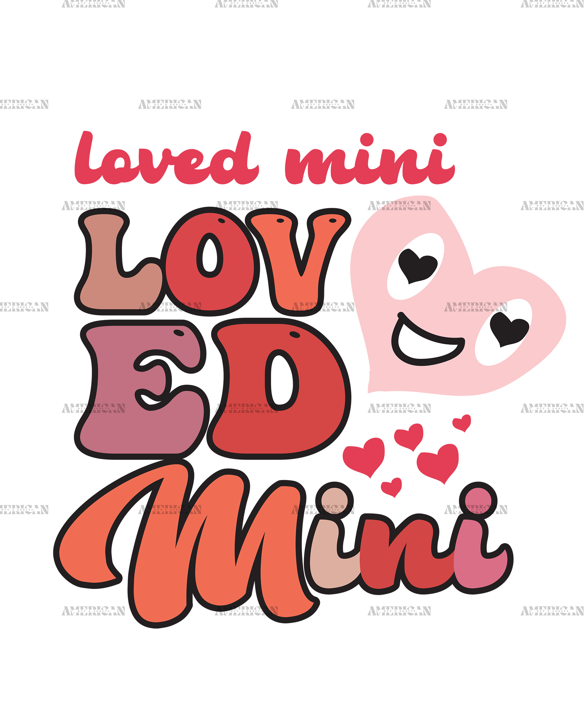 Loved Mini DTF Transfer