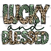 Lucky And Blessed DTF Transfer