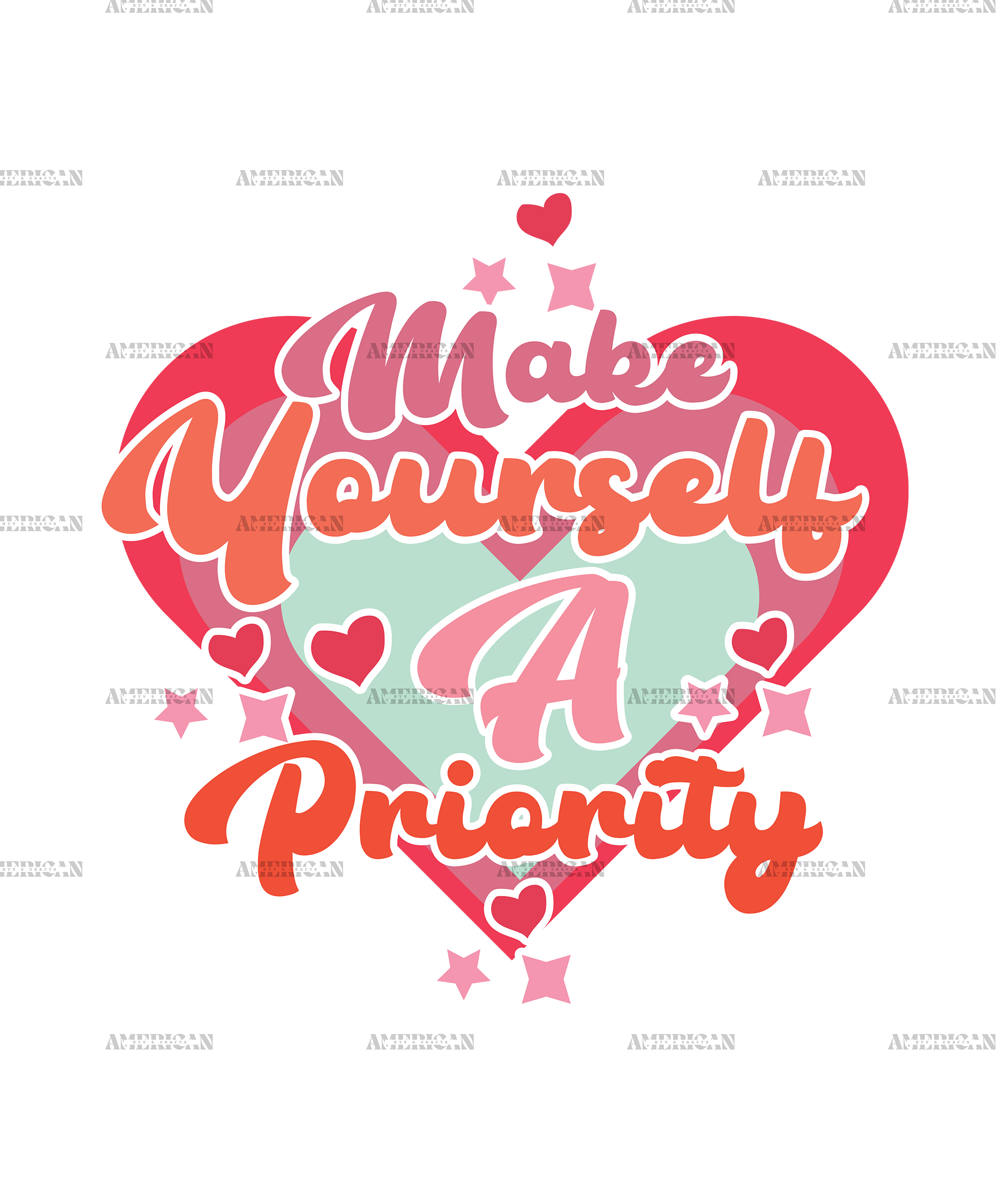 Make Yourself A Priority DTF Transfer