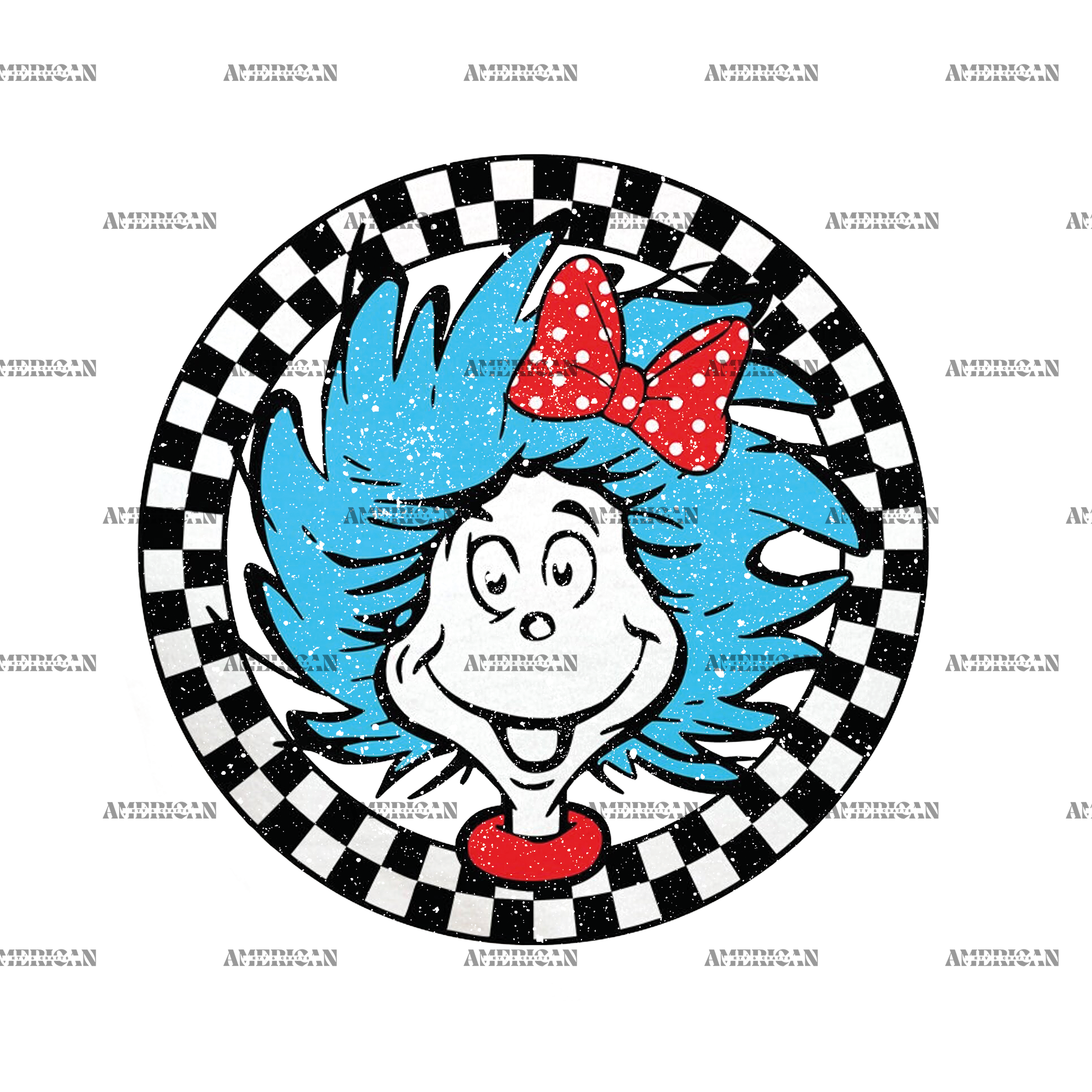 Miss Thing Circle DTF Transfer