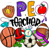 P E Teacher DTF Transfer