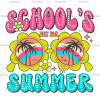 School's Out For Summer Goggles DTF Transfer