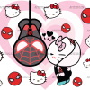 Spider Kitty-3 UV DTF Transfer