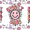 Spooky Season Spooky Babe UV DTF Transfer