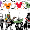 Spooky Star Wars UV DTF Transfer