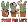 Succa For Love Cactus-2 DTF Transfer