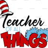 Teacher Of All Things DTF Transfer