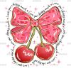 Valentine Bow-14 DTF Transfer