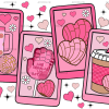 Valentine Pan Dulce DTF Transfer