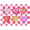 Valentines Candies-7 DTF Transfer