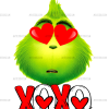 Valentines Grinch Xoxo DTF Transfer