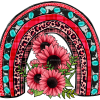 Valentines Sunflower Rainbow DTF Transfer