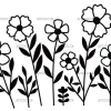 Wild Flowers-10 UV DTF Transfer