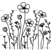 Wild Flowers-20 UV DTF Transfer