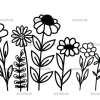 Wild Flowers-8 UV DTF Transfer