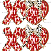 Xoxo Bow-5 DTF Transfer