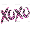 Xoxo Leopard DTF Transfer