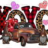 Xoxo Truck Gnomies DTF Transfer