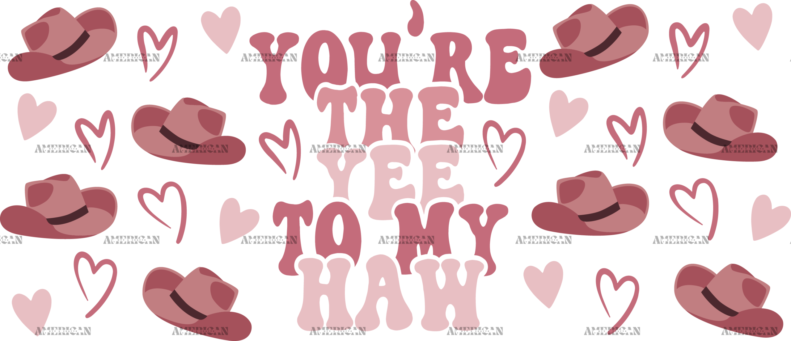 You're The Yee To My Haw UV DTF Transfer