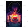 Bad Bunny Dark Dtf Transfer