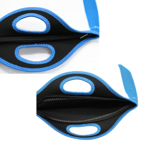 Alternative view of Neoprene Sublimation Lunch Bag