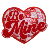 Be Mine Disco Heart Patch (Large/Sequin)