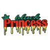 Black Princess Patch (Large/Embroidery)