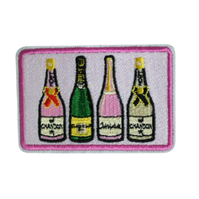 Alternative view of Champagne Bottle Patch (Small/Embroidery)